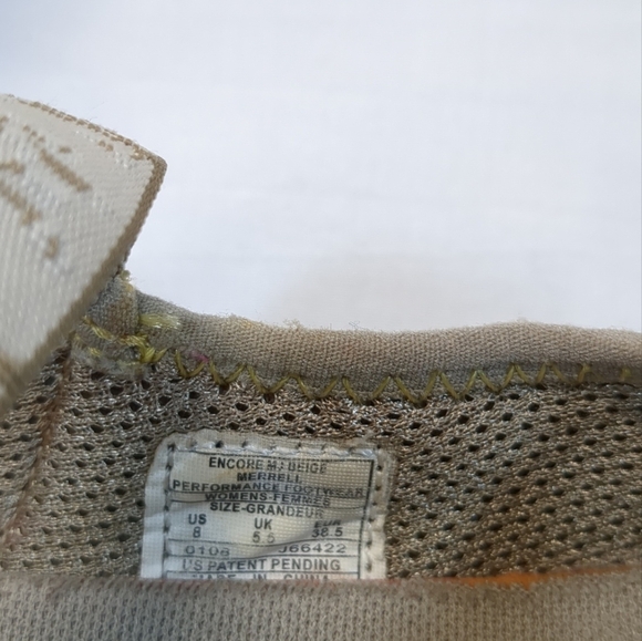 Merrell Encore MJ casual comfort women's beige walking shoes, size 8 - Picture 9 of 10